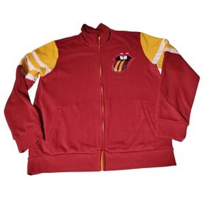 The Rolling Stones Tour 2015 MN Gophers Full Zip Sweatshirt Sz L - Broken Zipper